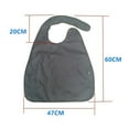 thumbnail image 4 of Babero Lavable shamjiam impermeable para adultos, 4 of 9