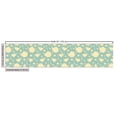 thumbnail image 2 of Ambesonne Kitchen Fabric by the Yard Upholstery, Tea Cup Teapot British, 10 Yards, Pale Yellow Turquoise, 2 of 4