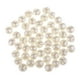 thumbnail image 1 of Botones de Perlas de 50 piezas Perfecl Blanco 10 mm Botones de costura de la perla, 1 of 8