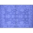 thumbnail image 1 of Ahgly Company Indoor Rectangle Oriental Blue Industrial Area Rugs, 2' x 4', 1 of 4