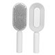 thumbnail image 1 of Peine Con Cojín De Aire, Cepillo Para El Cabello Autolimpiante, Dientes De Alta Densidad, Peine Redondeado, Fácil De Limpiar Para Masaje Del Cuero Cabelludo Para Cabello Seco, 1 of 7