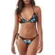 thumbnail image 1 of Disketp Colorful Blooming Flowers para Bañador de Dos Piezas para Mujer, Bikini Sexy Halter String, Conjunto de Bikini en Triángulo, 1 of 6
