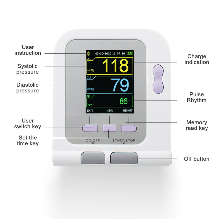Electronic Blood pressure monitor with 4 cuffs Adult child infant