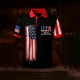 thumbnail image 3 of MuXiKeJi Clothes Men's American 250Th Anniversary Art Print Hawaiian Shirt 1776-2026 Patriotic Tee, 3 of 3