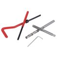 thumbnail image 4 of Ensemble d'Insertion pour Réparation de Filetage M7 avec Étui de Rangement en Plastique Transparent – Trousse Métallique de 25 Pcs pour la Restauration de Filetages Abîmés sur Acier, Fer, Aluminium et Alliages Non Ferreux, Idéal pour les Machines de Traitement et, 4 of 6