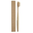 thumbnail image 2 of Soft Fibre Environmentally Wooden Toothbrush Bamboo Handle Toothbrush, 2 of 6