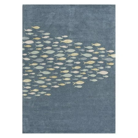 Jaipur Coastal Living Hand Tufted Schooled Area Rug Jaipur Coastal Living Hand Tufted Schooled Area Rug
