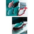 thumbnail image 2 of 1PC Ceramic Tableware Creative Plate Fish Shaped Dish Storage Fish Pan for Restaurant Home Dinner (11inch, Pink), 2 of 9