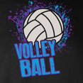 thumbnail image 3 of CafePress - Volleyball Splatter Long Sleeve Dark T Shirt - Long Sleeve Dark T-Shirt, 3 of 4