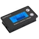 thumbnail image 5 of Indicador capacidad la batería DC 8-100V LCD Medidor voltaje digital (temperatura alarma) Azul, 5 of 5