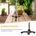 thumbnail image 5 of KAKOWELY Flute Reed Pipe Clarinet Tripod Support Portable Clarinet Flute Iron Rack Display Holder Bracket Stand,6.3X"X3.94"X0.98", 5 of 5