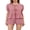 Red, variant on Michellecmm Women’s Casual 2 Piece Outfits Puff Sleeve Tie Knot Front Tops Shorts Set Loungewear