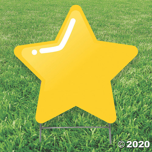 Star Yard Sign - Walmart.com