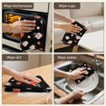 thumbnail image 6 of 2 Pcs Pioneer Flower Floral Print Pattern Kitchen Towels, Funny Microfiber Dish Towel Set, 18" X 26" Tea Towels, 6 of 6