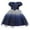 Z Blue#1, variant on YUGYXL Princess Dress Up for Girls Elegant One Shoulder with Bowknot Flower Girl Dresses Puffy Tulle Pageant Gown Sparkly Tie-Dye Formal Evening Party Dress Brithday Gift for Toddler Size 150