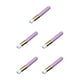 thumbnail image 1 of Vogacara Champú de pestañas para extensiones de pestañas, limpieza profunda, cepillos para la nariz, mango acrílico, maquillaje, cabeza de flor plana, cabeza plana morada 5piezas Vogacara CBP231242, 1 of 6