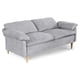 thumbnail image 5 of Sofá Cama Makora Milo Gris Claro Velvet con Memory Foam y Respaldo Reclinable, 5 of 8