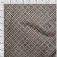 thumbnail image 4 of oneOone Polyester Spandex Gray Fabric Asian Suzani Craft Projects Decor Fabric Printed By The Yard 56 Inch Wide, 4 of 5