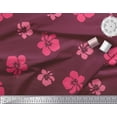 thumbnail image 3 of Soimoi Poly Georgette Fabric Artistic Flower Print Fabric by the Yard 42 Inch Wide, 3 of 3