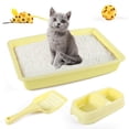 thumbnail image 1 of Kit de Caja de Arena PAWISE 37x27 cm con Juguete y Comedero Doble, 1 of 8