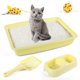 thumbnail image 1 of Kit de Caja de Arena PAWISE 37x27 cm con Juguete y Comedero Doble, 1 of 8