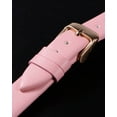 thumbnail image 4 of Uxcell Genuine Leather Band Smooth Flat Leather Watch Strap for Men and Women Pink/Rose Gold 12mm, 4 of 7
