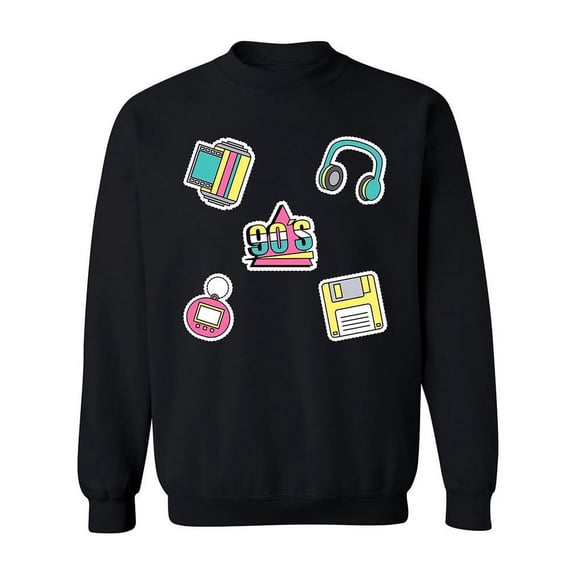 The 90s Icons Sweatshirt Women -Image by Shutterstock, Female 5X-Large