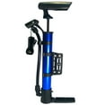 thumbnail image 2 of Portable Bicycle Air Pump 130PSI Bike pump Presta Schrader Valve Blue Inflator, 2 of 2