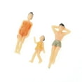 thumbnail image 3 of 20x 1/50 Scale Painted Model Swimsuits Swimmers Figures Beach Sunbathing Accessories, 3 of 8