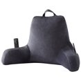 thumbnail image 1 of Almohada trasera IPYNBAP para cama y sentado con espuma viscoelástica gris, 1 of 7