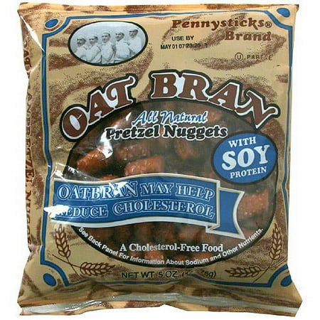 Pennysticks Oat Bran Pretzel Nuggets, 5 oz (Pack of 12)