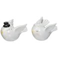 thumbnail image 1 of Appletree Design The Perfect Wedding Loving Birds Salt and Pepper Set, 1-7/8-Inch, 1-3/4-Inch, 1 of 2