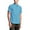 mx01_aquablue, variant on Mens Premium Short Sleeve Dress Shirts Slim Fit