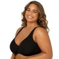 thumbnail image 2 of Fruit of the Loom Women's Fit for Me Collection: 2-Pack Plus-Size Unlined Underwire Bra-Cotton Comfort & Pinch-Free Straps, 2 of 4
