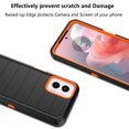 thumbnail image 5 of For Motorola Moto G Power 5G 2024 Case,Takfox Holster Phone Case with Built-in Screen Protector Swivel Belt Clip [3 Layers] Heavy Duty Full Body Protection Shockproof Kickstand Cover-Black/Orange, 5 of 9