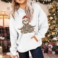 thumbnail image 2 of RMGVDSD Christmas Hoodies for Girls Cute Graphic Sweatshirt Long Sleeve Pullover Tops Trendy Holiday Hoodie Fall Winter Clothes Comfort Sweatshirt 7-8 Years, 2 of 4