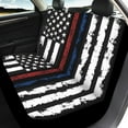 thumbnail image 3 of Pzuqiu American Flag Style Car Accessories Set Super Breathable Front and Rear Seat Cover Set Car Seat Protector Car Seat Cushion Auto Decor Universal Cars Interior Covers For Sedans Trucks, 3 of 7