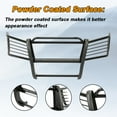 thumbnail image 3 of Kojem Front Bumper Brush Guard for 2002-2009 Chevy Trailblazer EXT 2003 2004 2005 2006 2007 2008 Black Steel,Headlight Brush Grille, 3 of 20