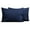 Navy Blue, variant on Flxxie 2 Pack Brushed Microfiber Toddler Pillowcases with Zipper Closure, Super Soft and Cozy Travel Pillow Covers, 13" x 18", Fits Pillows Sized 12"x16" 13"x18" 14"x19", Navy Blue