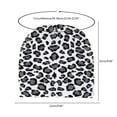 thumbnail image 2 of HOWPAY Slouchy Beanie for Women Men Oversized Windproof Leopard Print Knitted Winter Hats for Cold Weather Soft Warm Unisex Skull Caps, 2 of 3