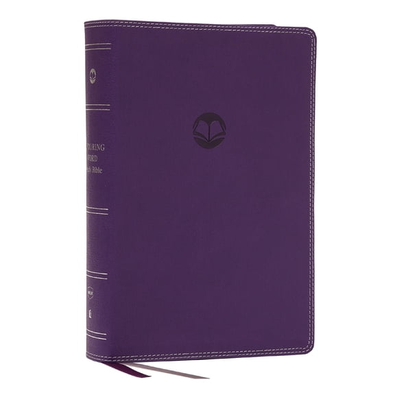 Pre-Owned Enduring Word Study Bible: Pastoral Commentary from Every Chapter of the Bible (Nkjv, Purple Leathersoft, Red Letter, Comfort Print) (Imitation Leather) 1400338042 9781400338047
