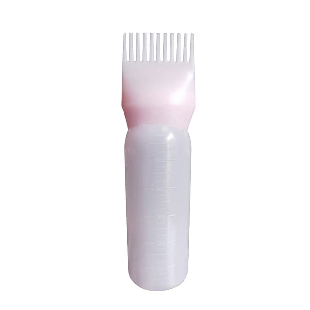 Soidarity Botella aplicadora de tinte VIBRANT GLAMOURHair, dispensador de cepillo para teñir el cabello en salón, botellas para teñir, herramienta de Cuidado del cabello rosado Soidarity MR5744-03