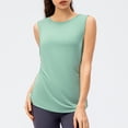 thumbnail image 2 of Mujeres Sport Tank Tops Sin mangas Secado rápido Dos vías sueltas, 2 of 7