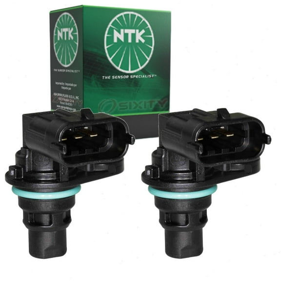 2 pc NTK Camshaft Position Sensors compatible with Ford Fusion 1.5L 1.6L L4 2013-2020