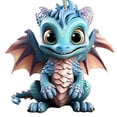 thumbnail image 3 of Bsvklp Decoraciones Navideñas Dragón Dibujos Animados Acrílico para Fiesta Navidad (5), 3 of 9