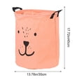 thumbnail image 3 of EGNMCR Organisation et Rangement, Bacs de Rangement, Contenants de Rangement Panier de Rangement Pliable en Tissu Panier à Linge en Toile Robuste Panier de Rangement pour Jouets Panier de Rangement Pliable en Toile, 3 of 6