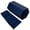 Dark Blue, variant on QLUEWX Foldable Modular Storage Organizer, 7 Compartment Portable Small Parts Hardware Organizer Box, Stackable Screw Nail Bolt Craft Bead Jewelry Organizer for Garage Workshop Office Home