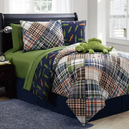 vcny alligator 3 piece comforter set walmart com vcny alligator 3 piece comforter set walmart com