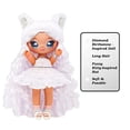 thumbnail image 4 of Na Na Na Surprise Sweetest Gems™ April Sparkles 7.5 Fashion Doll Diamond Birthstone Inspired with White Hair, Ruffle Satin Dress & Brush, Poseable, Great Toy Gift for Girls Boys Ages 5 6 7 8+ Years, 4 of 5