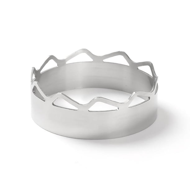 cámping Estufa de gas para acampar Anillo de soporte para parabrisas Ahorro de energía Cubierta resistente al calor Hugtrwg Para estrenar